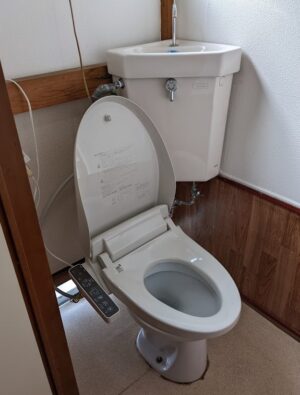 湯西川温泉　清水屋旅館　トイレ