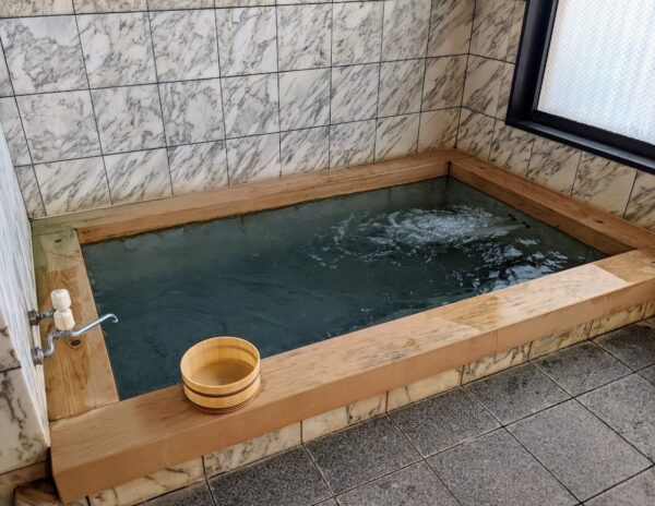 塩山温泉　中村屋旅館　風呂