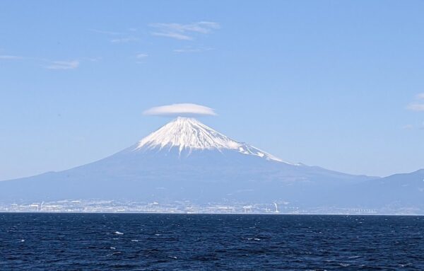 富士山　雲